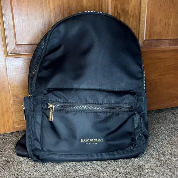 Isaac Mizrahi | Bags | Isaac Mizrahi Black Backpack Small  display picture 1